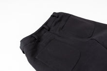 Load image into Gallery viewer, black insulated work pants with belt loops