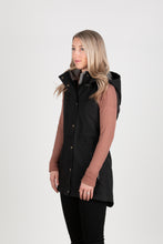 Load image into Gallery viewer, women's work vest with detachable hood
