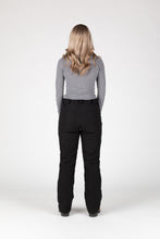 Load image into Gallery viewer, Black insulated work pants with belt loops