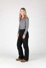 Load image into Gallery viewer, Black insulated work pants
