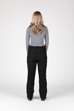 Load image into Gallery viewer, Black insulated work pants with belt loops
